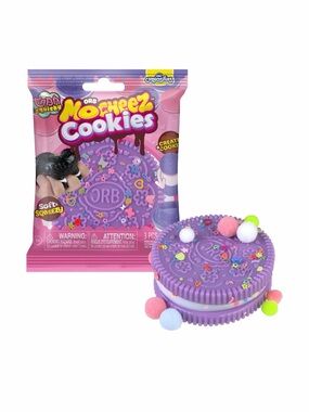 ORB Curiosities Mocheez Cookie TABA Squishy Purple Oreo Squeezy